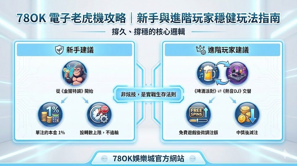 78OK電子老虎機攻略|從遊戲選擇、出分節奏到新手實戰技巧一次看懂 7 image 17 2