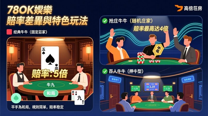 妞妞賠率表全攻略:莊閒倍數、特殊牌與獲勝機率解析(78OK娛樂實戰版) 3 image 5 12