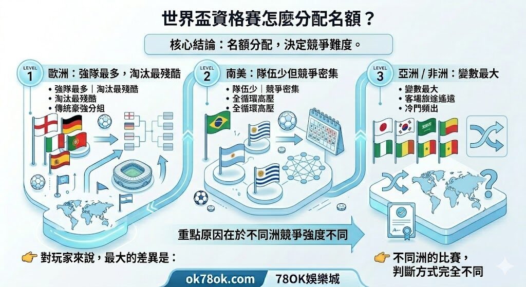 世界盃資格賽是什麼?晉級規則、賽制與判斷重點完整解析|78OK娛樂 3 image 23 4