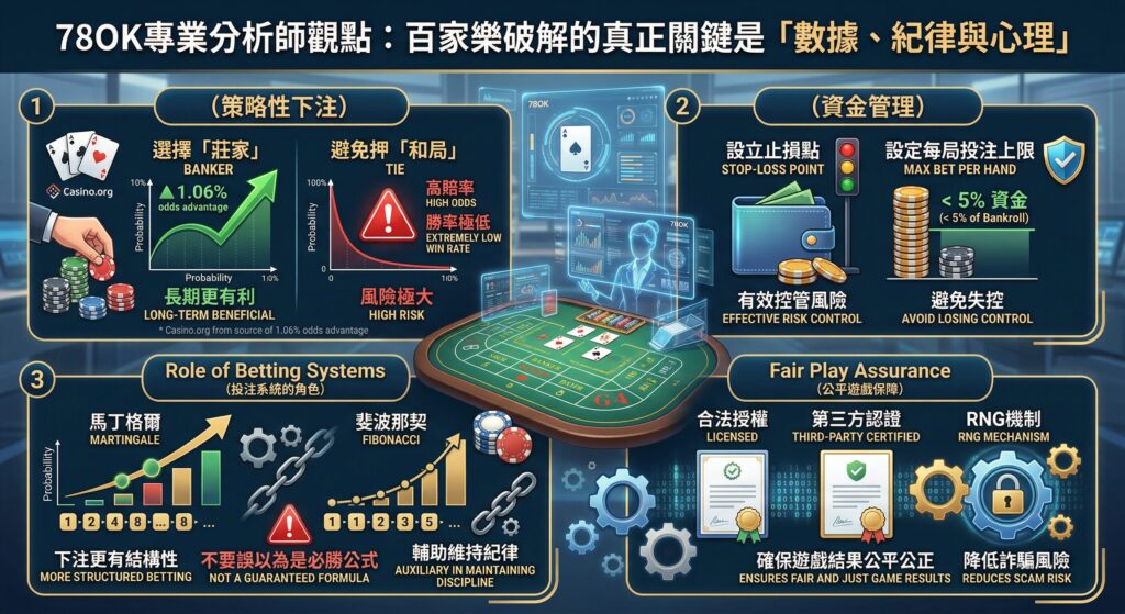 百家樂破解的真正關鍵是數據、紀律與心理