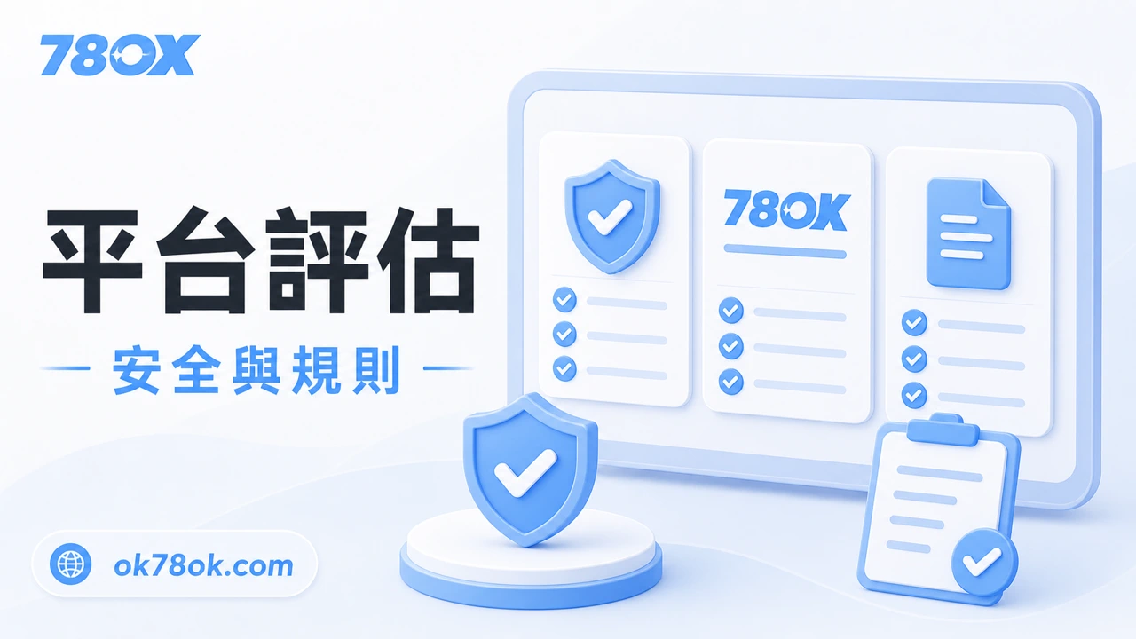 娛樂城推薦怎麼看?78OK整理出金、安全、優惠與遊戲評估重點 2 78OK 平台評估、安全規則與娛樂城比較檢查示意圖