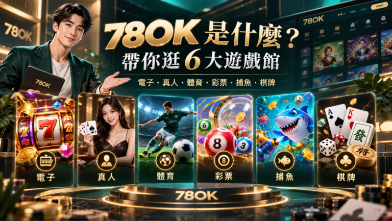 78OK 是什麼?球哥帶你逛 6 大遊戲館,看看有哪些好玩的