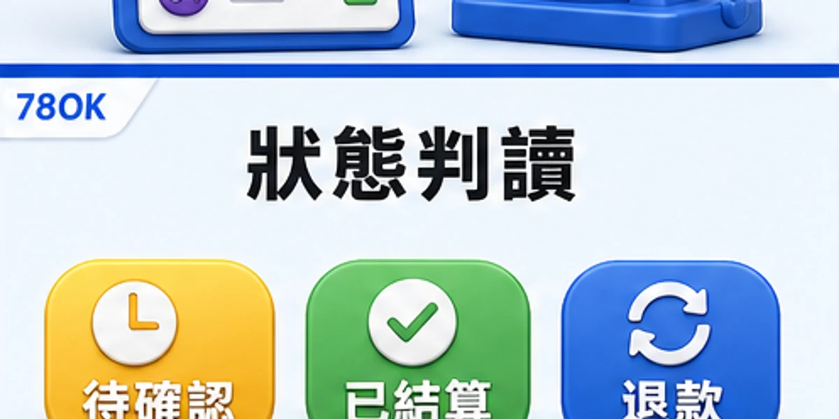 投注紀錄狀態判讀圖