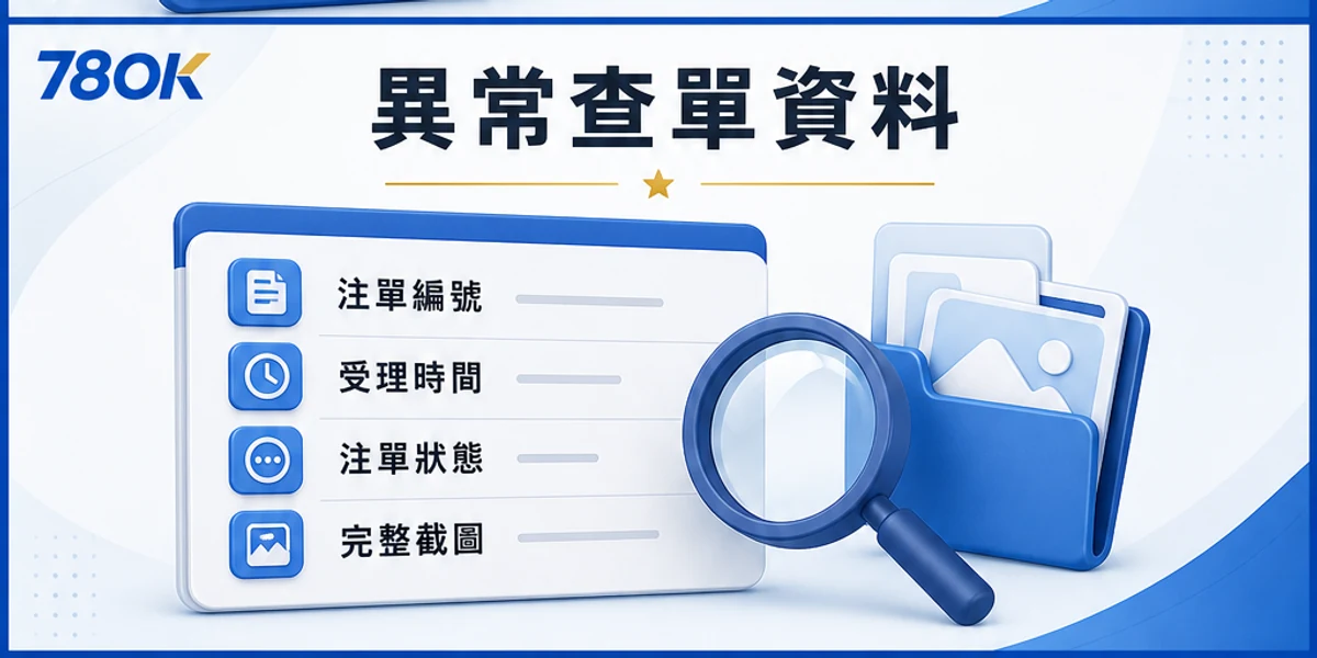 體育異常查單的注單編號、受理時間、狀態與完整截圖清單
